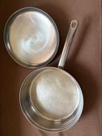 BK hapjespan van RVS, Gebruikt, Keramische plaat, Ophalen of Verzenden, Rvs