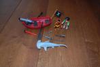 Playmobil 5137 - Piratenroeiboot met hamerhaai, Ophalen of Verzenden, Zo goed als nieuw, Complete set