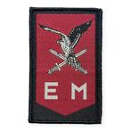 Mouwembleem Luchtmobiele Brigade, Ophalen of Verzenden, Landmacht, Nederland, Embleem of Badge