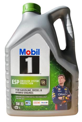 Mobil 1 ESP 5W-30 5 Liter, Auto diversen, Onderhoudsmiddelen, Verzenden