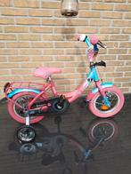 Leuke roze kinderfiets met zijwieltjes 12 inch, Fietsen en Brommers, Fietsen | Kinderfietsjes, Zijwieltjes, Gebruikt, Batavus
