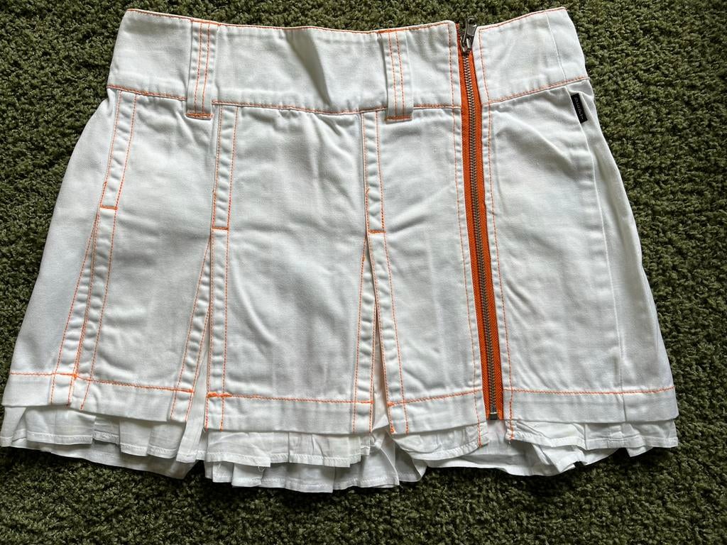 Rok Dept mt XS, Wit, Ophalen of Verzenden, Zo goed als nieuw, Maat 34 (XS) of kleiner