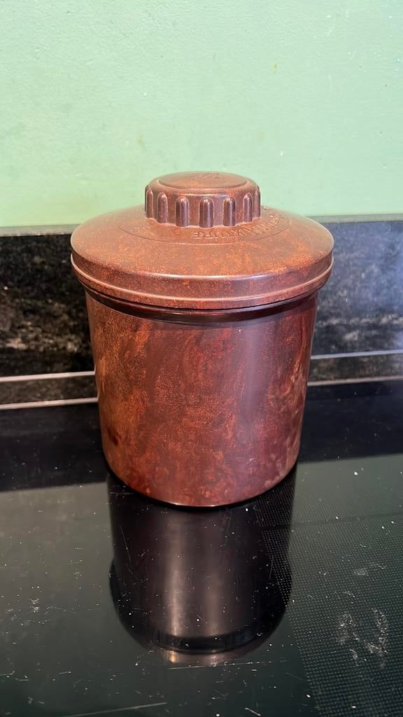 Louis dobbelmann/ royal crown mixture (bakeliet?) tabakspot, Ophalen of Verzenden