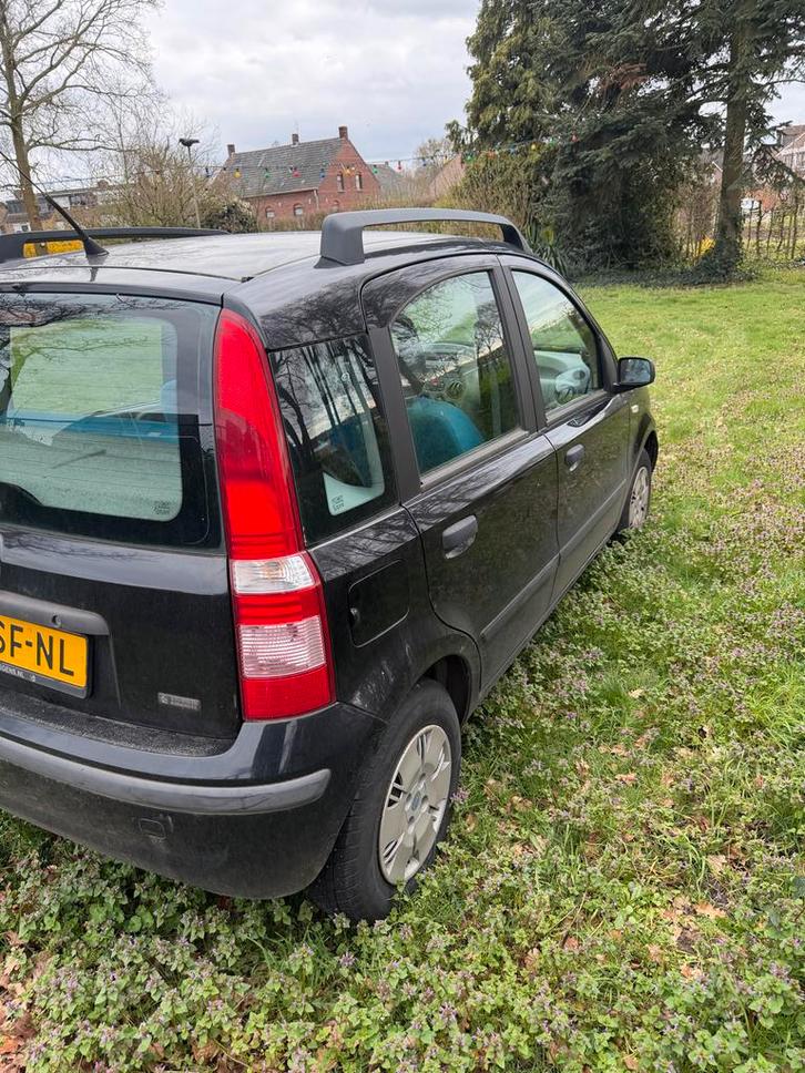 Fiat Panda 1.2 44KW 60PK 2006 Zwart, Auto's, Fiat, Particulier, Panda, Benzine, C, Hatchback, Handgeschakeld, Origineel Nederlands