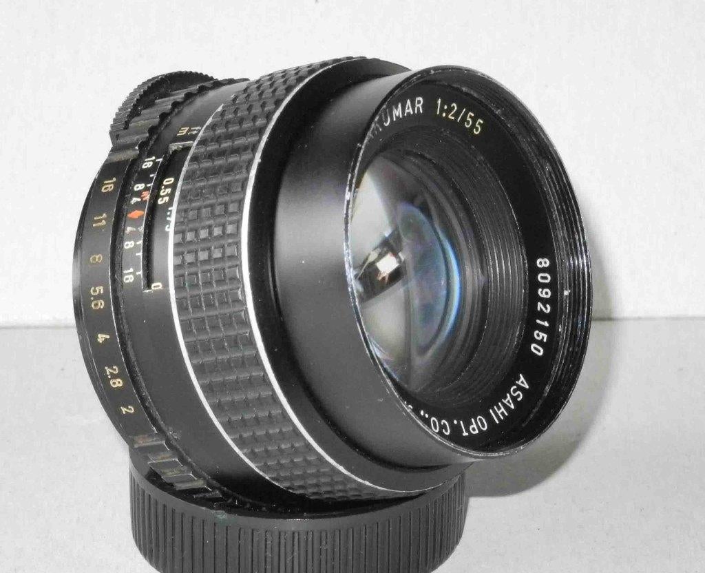 Takumar Pentax SMC 55mm 2.0  M42, Ophalen of Verzenden, Gebruikt, Standaardlens