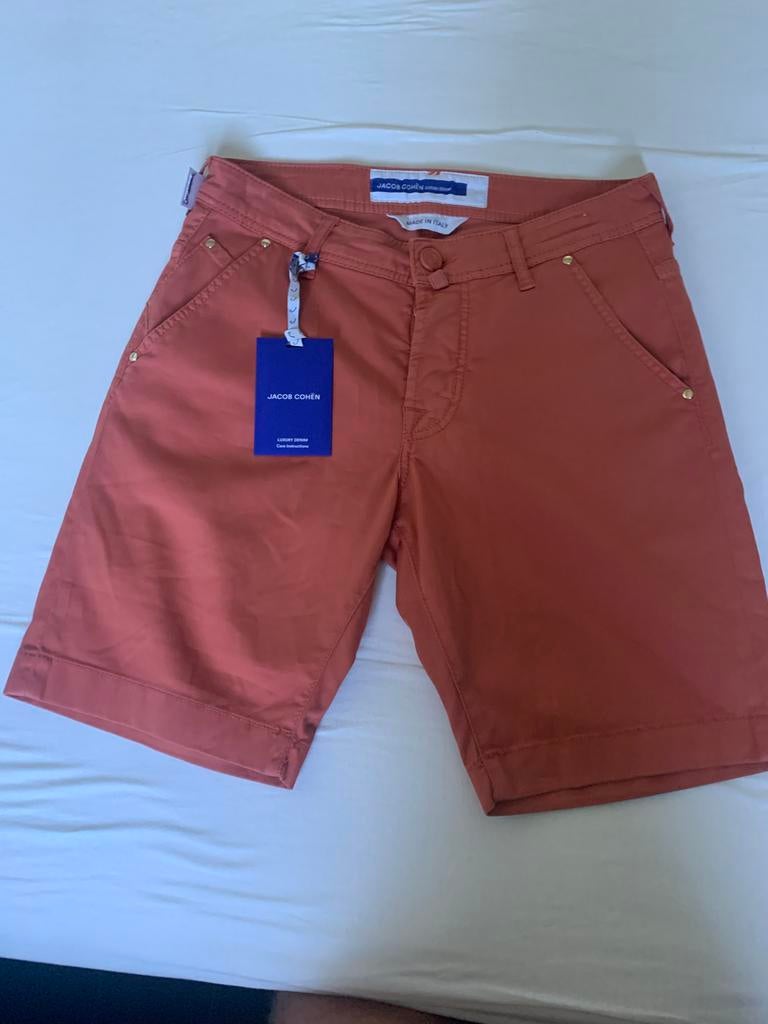 Jacob Cohen Lou heren bermuda Maat 30, Ophalen of Verzenden, Nieuw, Overige maten, Rood