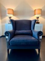 Zo goed als nieuwe oorfauteuil van Rofra Home, Huis en Inrichting, Ophalen, Zo goed als nieuw, Stof, 75 tot 100 cm