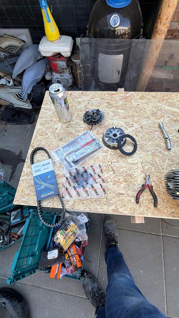 Yamaha aerox frame en blokken vanaf 600, Ophalen, Tweetakt, Gebruikt, 5070 cc