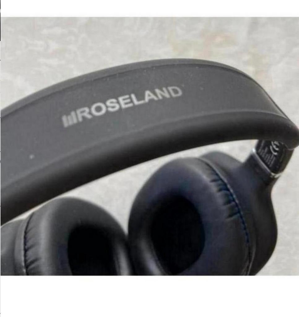 Roseland Bluetooth Koptelefoon - Zwart, Overige merken, Gebruikt, Ophalen of Verzenden, Over oor (circumaural)