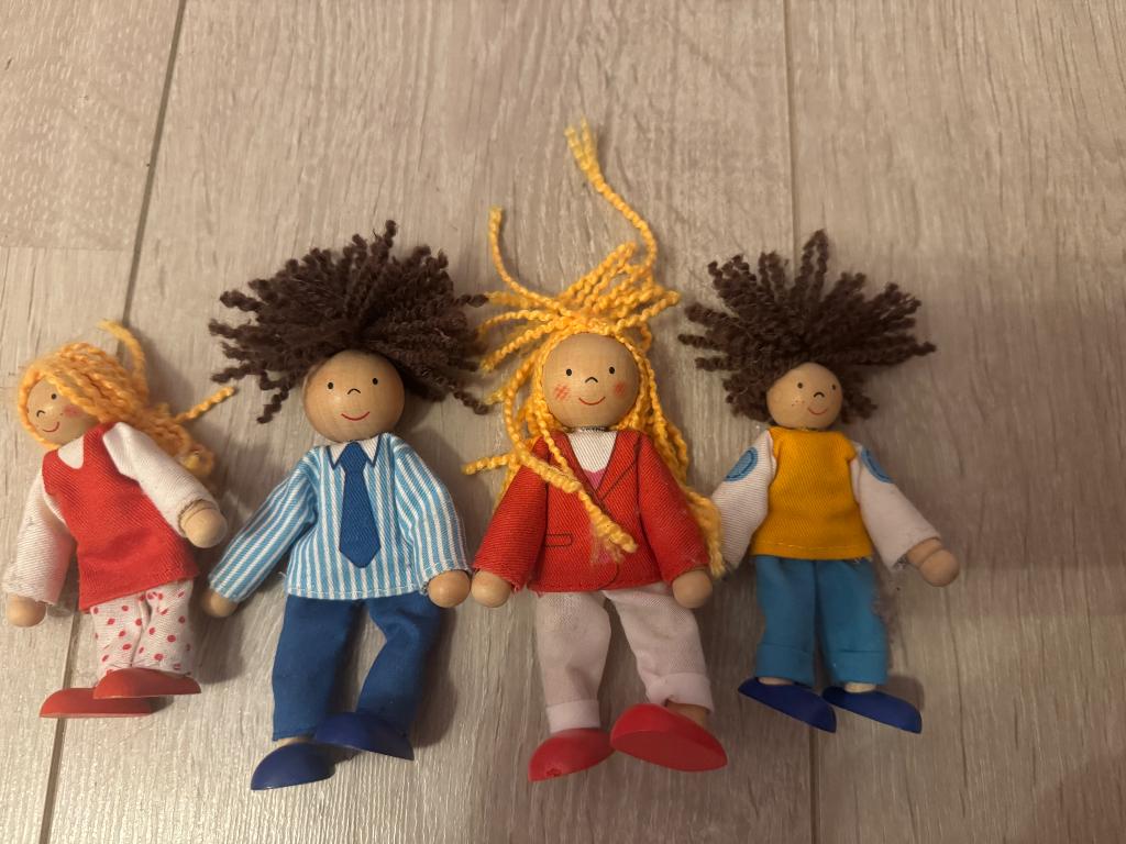 Goki poppenhuis, Kinderen en Baby's, Speelgoed | Poppenhuizen, Ophalen, Zo goed als nieuw, Poppenhuis