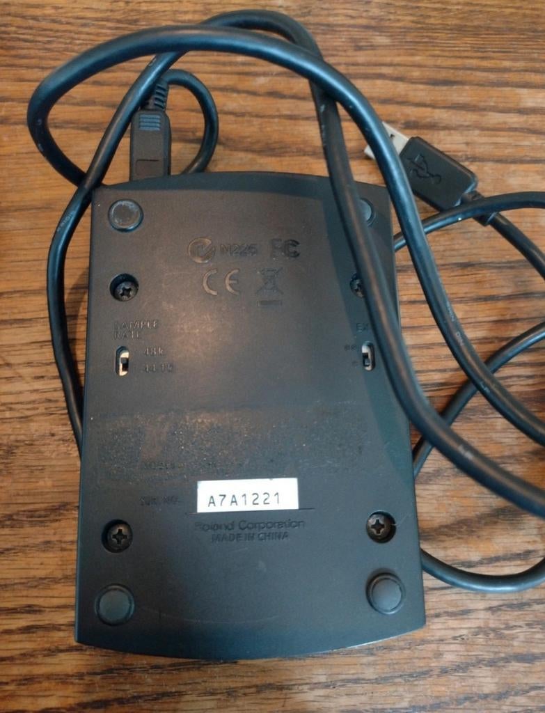 Roland DuoCapture USB audio interface, Ophalen of Verzenden, Gebruikt, Audio