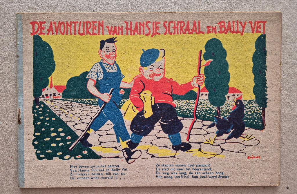 De avonturen van Hansje Schraal en Bally Vet, Boeken, Kinderboeken | Jeugd | onder 10 jaar, Zo goed als nieuw, Fictie algemeen