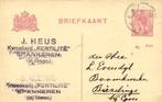 J. Heus, Kweekerij Fertilite, Spankeren - datum? - briefkaar, Ophalen of Verzenden, Briefkaart