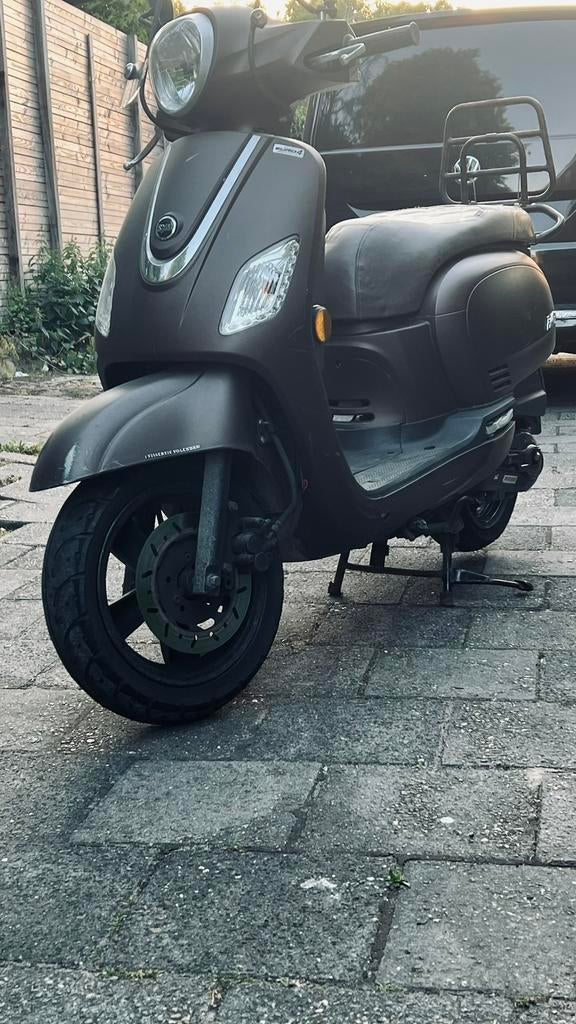 Te koop sym fiddle 3 2018, Ophalen of Verzenden, Zo goed als nieuw, Benzine