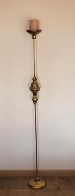 Prachtige PTMD gouden vloerkandelaar 127 cm hoog, Ophalen, Zo goed als nieuw, Minder dan 25 cm