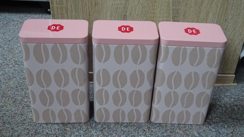 3 Blikken Van Douwe Egberts., Ophalen of Verzenden, Zo goed als nieuw, Koffie, Douwe Egberts