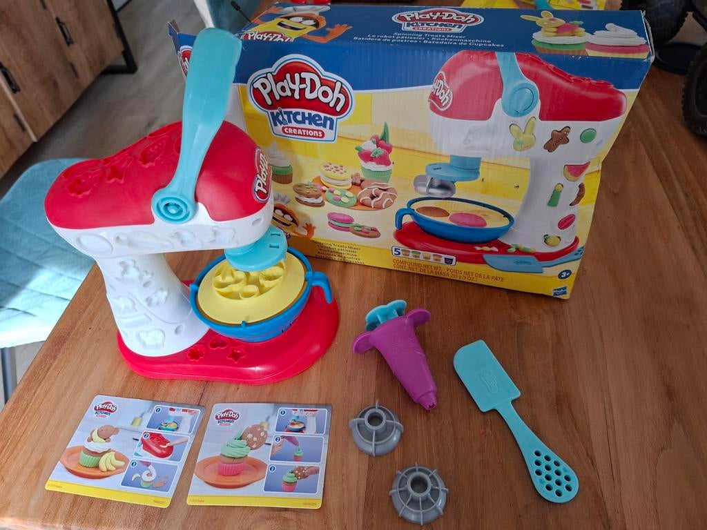 Play-Doh Kitchen Creations Draaiende Traktatiemaker, Ophalen of Verzenden, Zo goed als nieuw, Jongen of Meisje