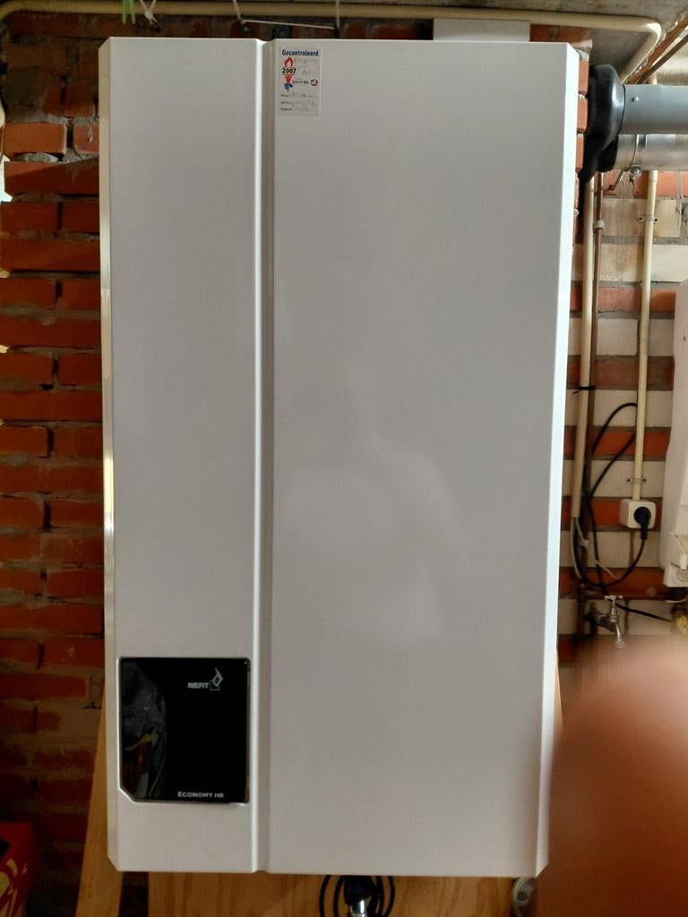 Nefit Ecomline 24 HC CV-ketel + toebehoren, zeer netjes, Ophalen, Hoog rendement (Hr), Cv-ketel of Combi-ketel, Minder dan 60 cm