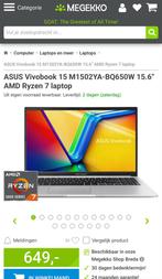 ASUS Vivobook Laptop 15 M1502YA - Nieuw in doos - Nieuwprijs, 15 inch, Nieuw, Ophalen of Verzenden, SSD