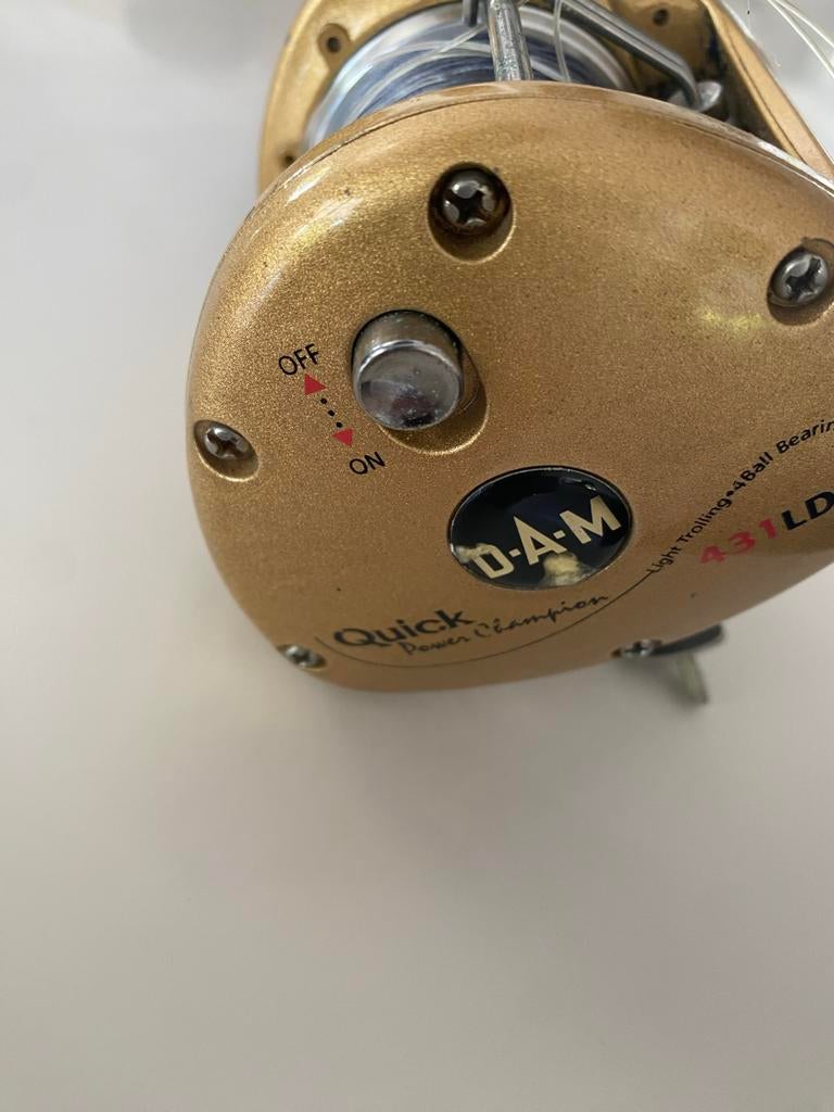 D-A-M Quick 431 LDL Big game rail, Ophalen of Verzenden, Gebruikt, Molen