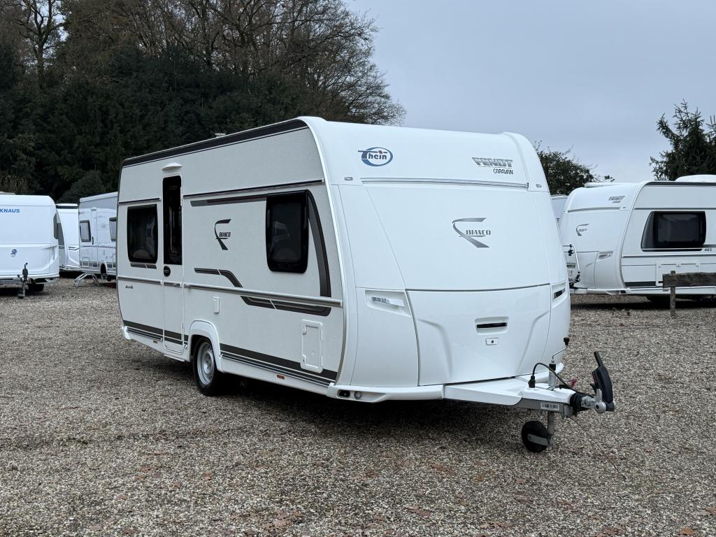 Fendt Bianco Selection 465 SFB MOVER AIRCO TOP!!, Caravans en Kamperen, Rondzit, Schokbreker, Bedrijf, Overige typen