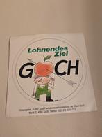 6469 Vintage Goch Sticker - Lohnendes Ziel, Ophalen of Verzenden