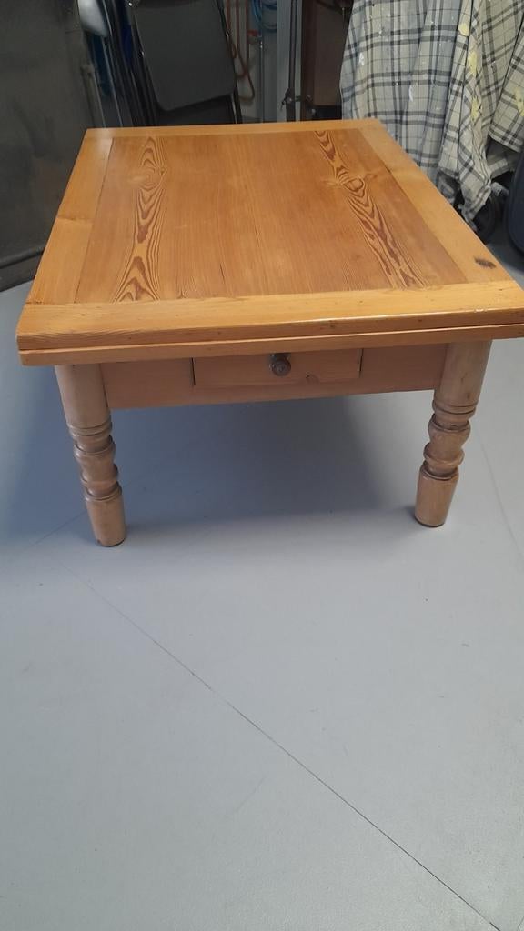 Grenen salontafel, ongeveer van 1900, Antiek en Kunst, Ophalen of Verzenden