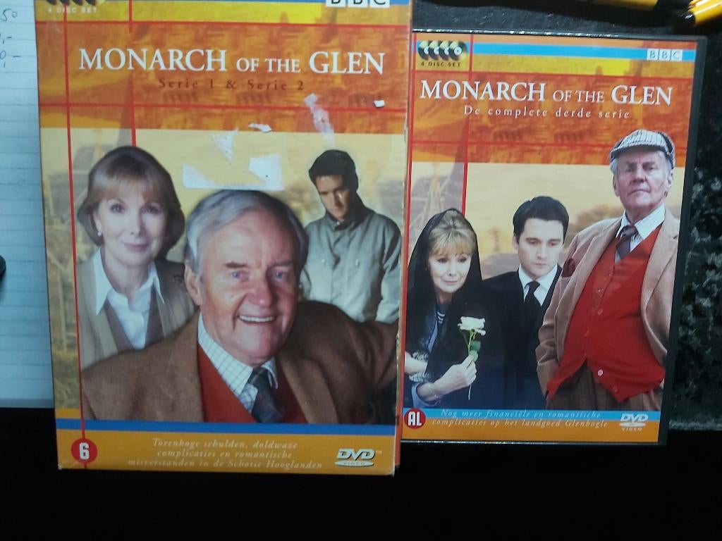 monarch of the glen 1  2   en3, Cd's en Dvd's, Dvd's | Tv en Series, Vanaf 9 jaar, Ophalen of Verzenden, Zo goed als nieuw, Drama