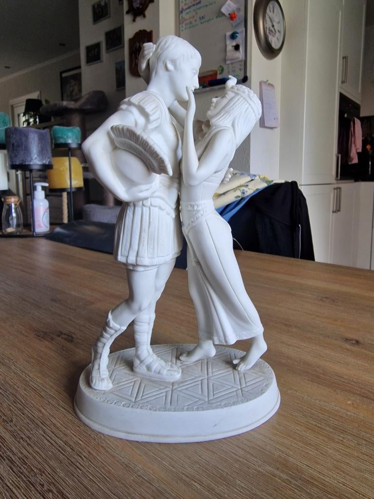 Franklin Porcelain Antony and Cleopatra beeld, Ophalen of Verzenden