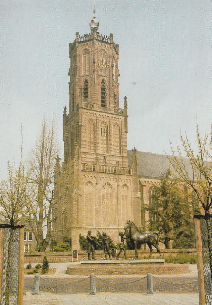 ELST (Gld) Ned. Herv. Kerk, Verzamelen, Ansichtkaarten | Nederland, Verzenden, 1980 tot heden, Gelopen, Gelderland
