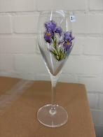 Handbeschilderd champagneglas met irissen, Ophalen