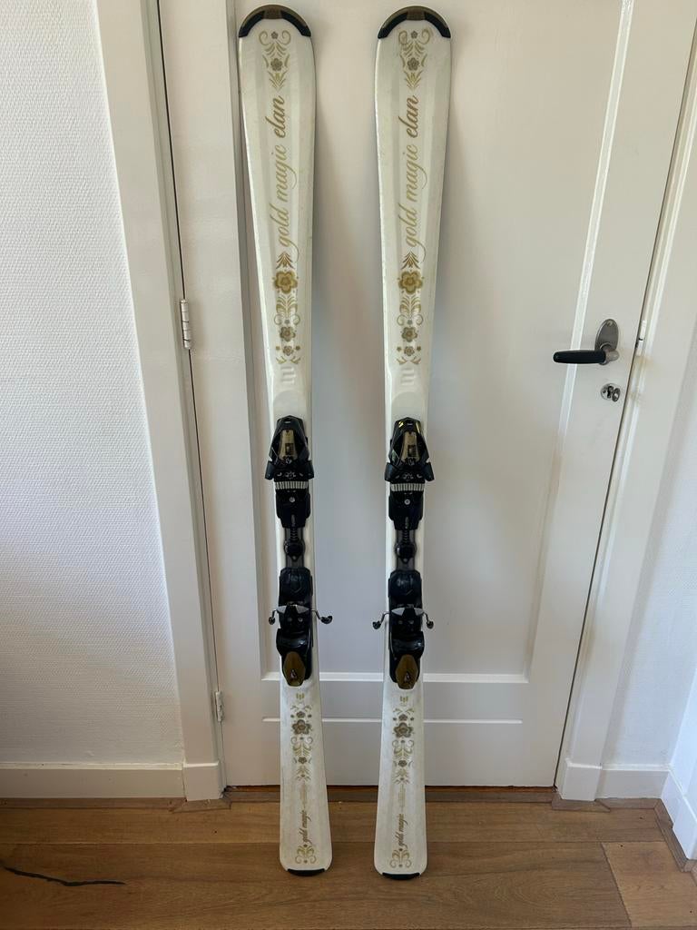 Dames ski's Elan Gold Magic 158 cm - Gebruikt, goede staat, 140 tot 160 cm, Gebruikt, Skiën, Ophalen