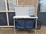 Camping kast met wasbak, Ophalen, Zo goed als nieuw
