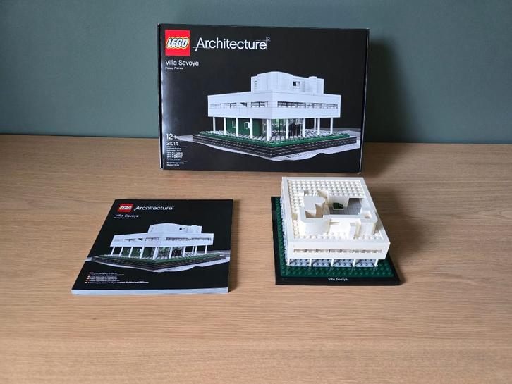 Lego Architecture 21014 Villa Savoye, Kinderen en Baby's, Speelgoed | Duplo en Lego, Zo goed als nieuw, Lego, Complete set, Ophalen of Verzenden