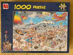 jan van haasteren 'op het strand', Ophalen of Verzenden, 500 t/m 1500 stukjes, Zo goed als nieuw, Legpuzzel