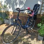 Popal Mare mamafiets in marineblauw met achterzitje, Fietsen en Brommers, Fietsen | Dames | Moederfietsen, Gebruikt, 50 tot 53 cm