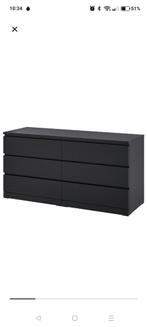 Ikea malm ladekast, Zo goed als nieuw, Minder dan 100 cm, 25 tot 50 cm, 50 tot 100 cm