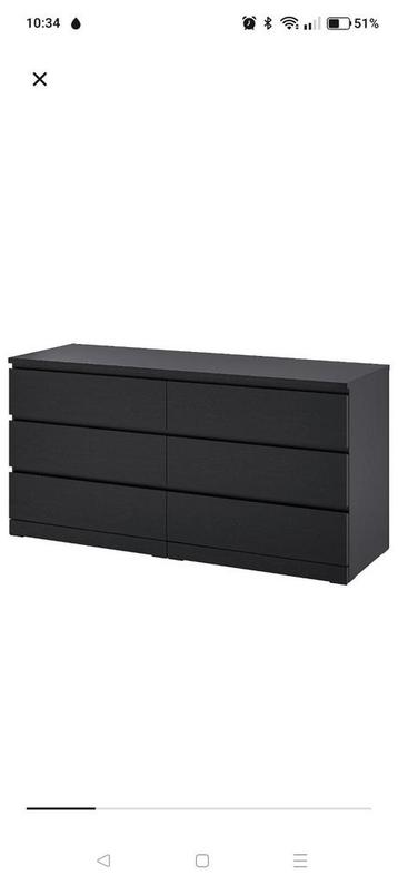 Ikea malm ladekast beschikbaar voor biedingen