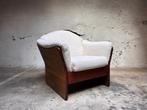 Vintage Brutalistische loungefauteuil, Ophalen, Minder dan 50 cm, Vintage, 75 tot 100 cm