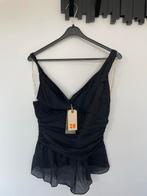 Zijden top Hugo Boss maat 38 nieuw, Maat 38/40 (M), Zwart, Nieuw, Ophalen of Verzenden