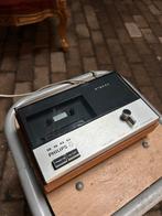 Philips 2500 Cassettespeler - Vintage, Ophalen of Verzenden, Bandrecorder, Met stofkap