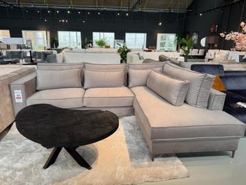 Direct ophalen | Velvet hoekbank Lounge | Showroom Utrecht beschikbaar voor biedingen