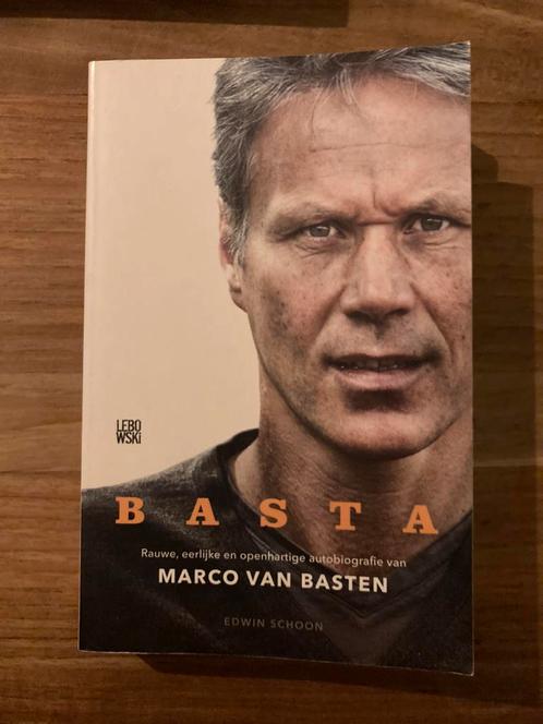 Edwin Schoon - BASTA over Marco van Basten, Boeken, Biografieën, Gelezen, Sport, Ophalen of Verzenden