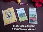 Duitsland BRD und west Berlin, wandelkaart, Anwb info folder, Boeken, Atlassen en Landkaarten, Gelezen, Ophalen of Verzenden, Landkaart