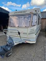 Chateau 928 3 tot 4 pers caravan  ,met voortent en luifel, Caravans en Kamperen, Chateau, 75 kg, Omvormbare zithoek, Ringverwarming
