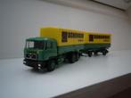 Herpa MAN F90 wisselbak huifcombinatie Schenker Nijmegen., Ophalen of Verzenden, Gebruikt, Bus of Vrachtwagen, Herpa