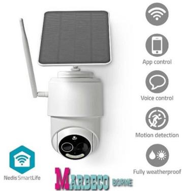 SmartLife Oplaadbare Full HD IP camera, Pan/Tilt, Solar accu beschikbaar voor biedingen