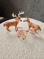 Nieuw!! Drie herten van Schleich, Verzamelen, Dierenverzamelingen, Ophalen of Verzenden, Nieuw, Beeldje of Figuurtje