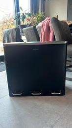 Homra 3 vak prullenbak, Huis en Inrichting, Woonaccessoires | Prullenbakken, Ophalen, Kunststof, 40 liter of meer, Zo goed als nieuw