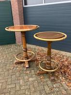 Statafels met messing steunen, Huis en Inrichting, Tafels | Statafels, Ophalen, Gebruikt
